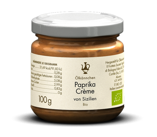 BIO Paprikacreme - Sizilien